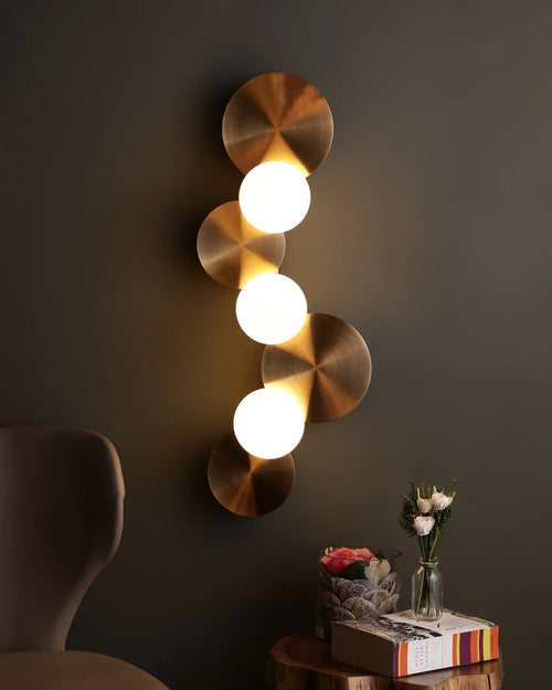 Triple Gass Ball LED Wall Light