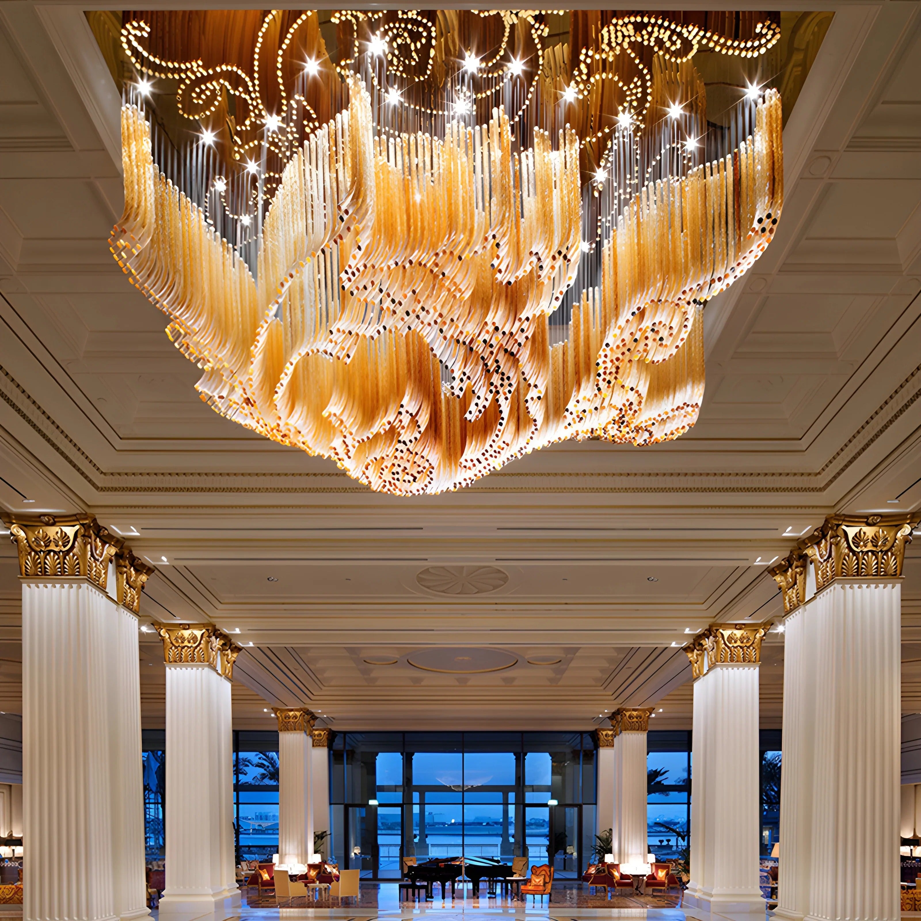 Santiago Pearls (Crystal Chandelier)