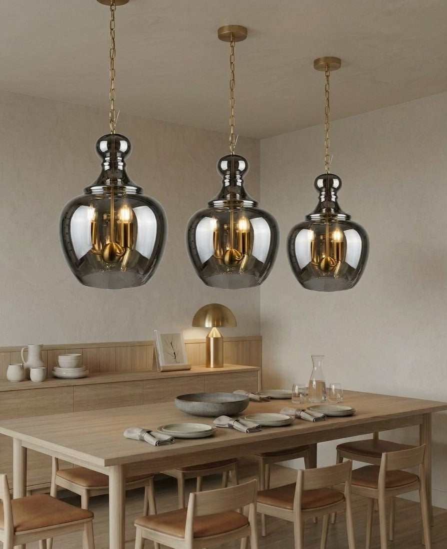 Windsor Majestic Pendant light (Smoke)