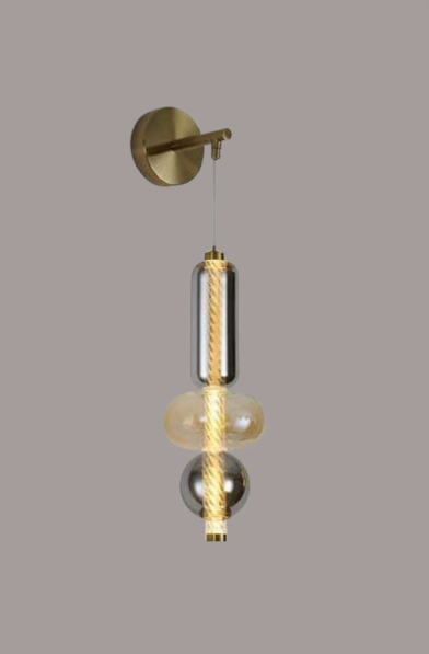 Adjustable Style Glass Wall Light