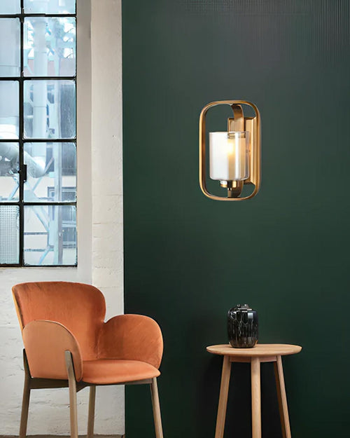 Radiant Glass Aura Wall Light