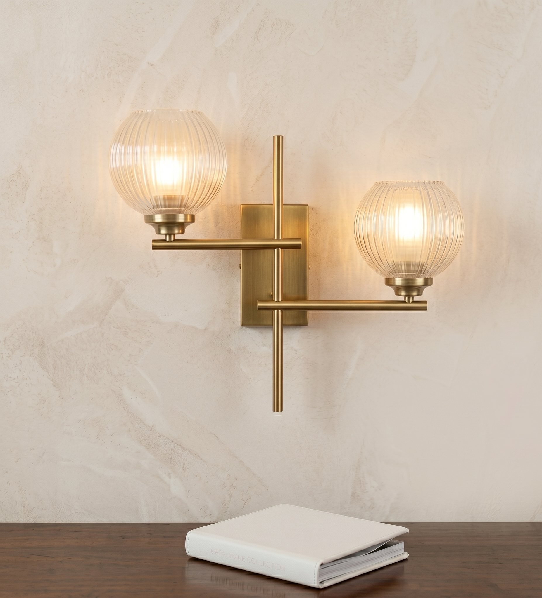 Globe &amp; Geometry Wall Light