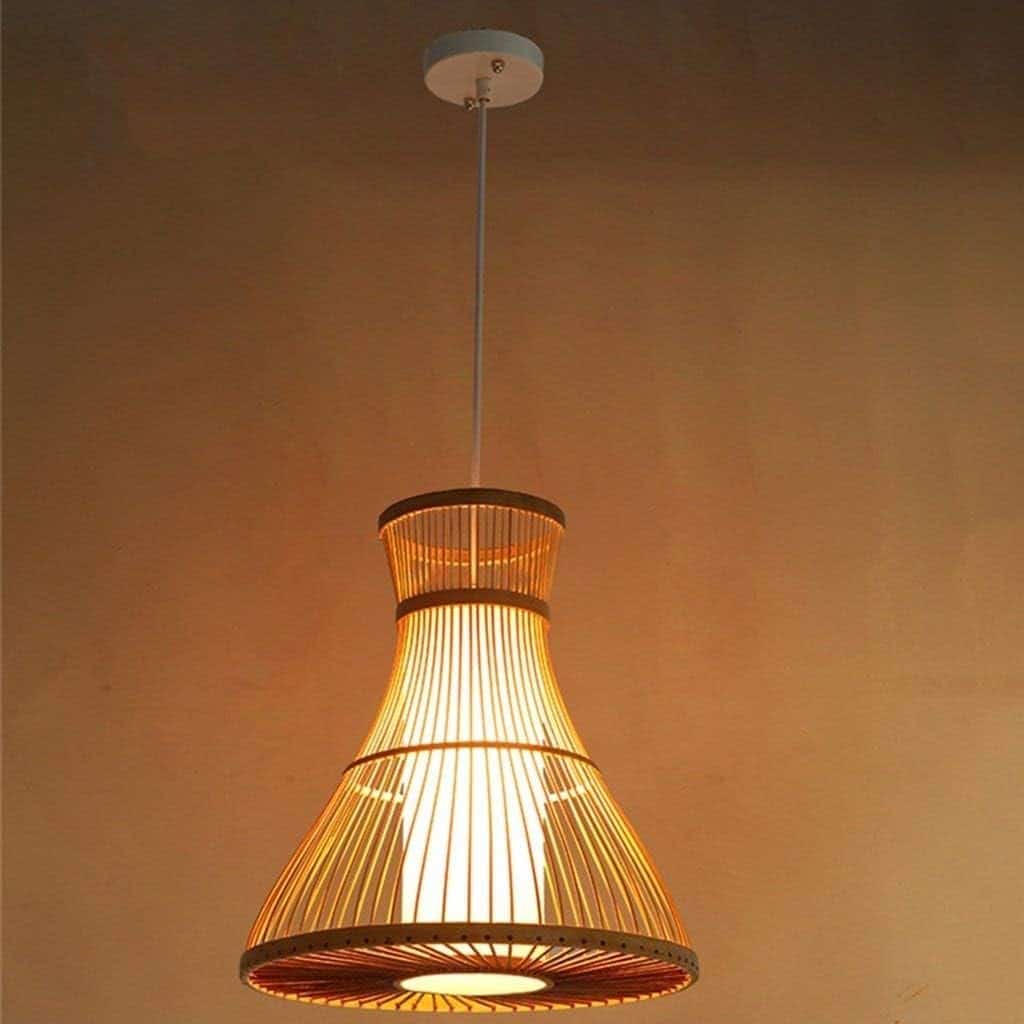 New Modern Minimalist Handmade Bamboo Pendant Lamp