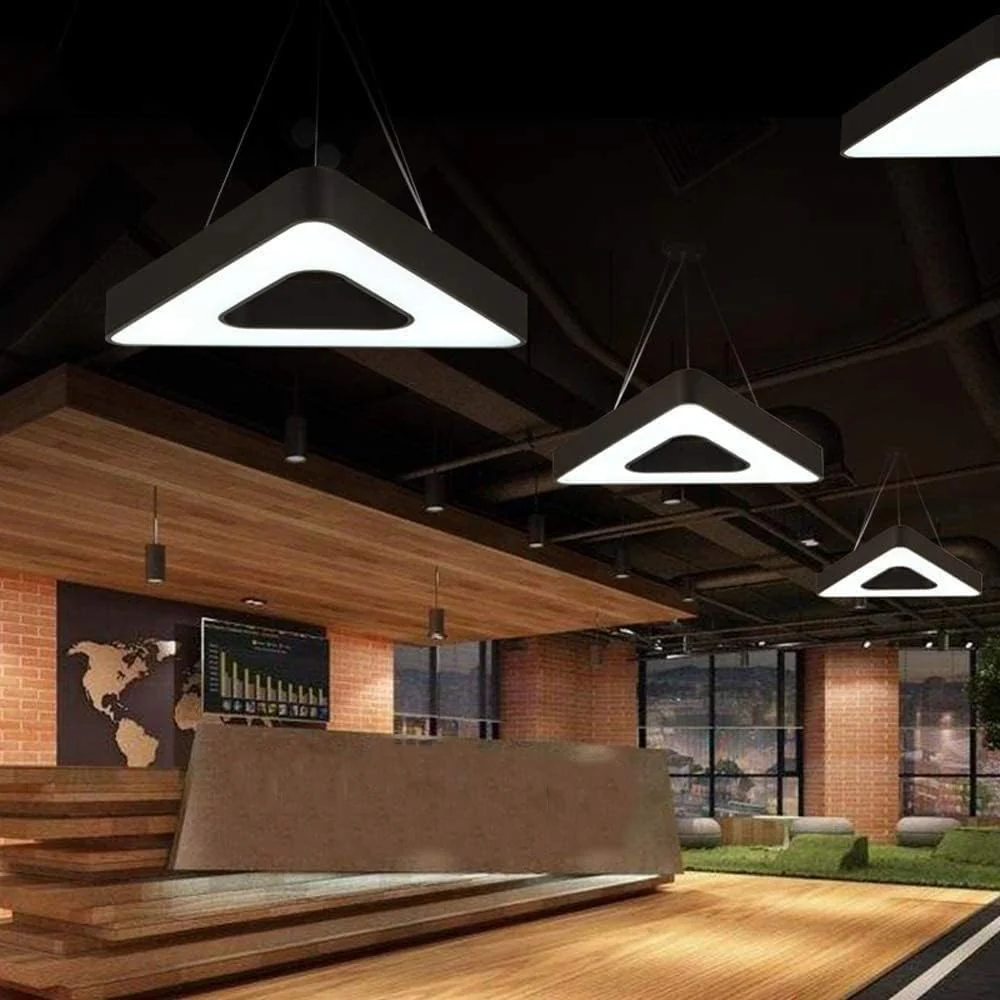 New Triangular Led Pendant Light