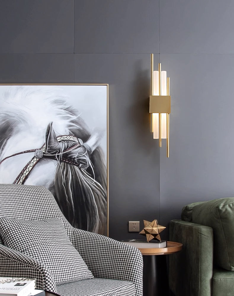 Stay with Me (Gold) Wall Light