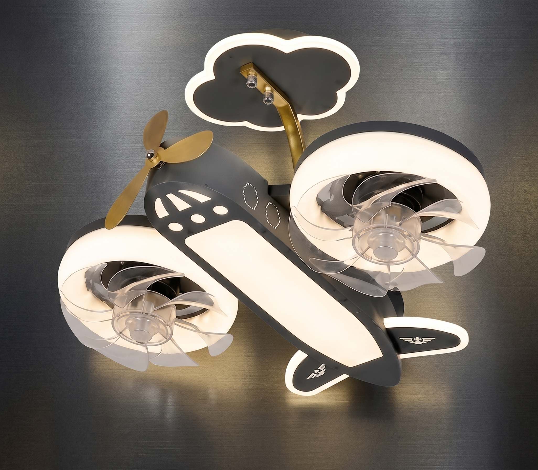 Little Wings, Big Dreams Kids Airplane Chandelier