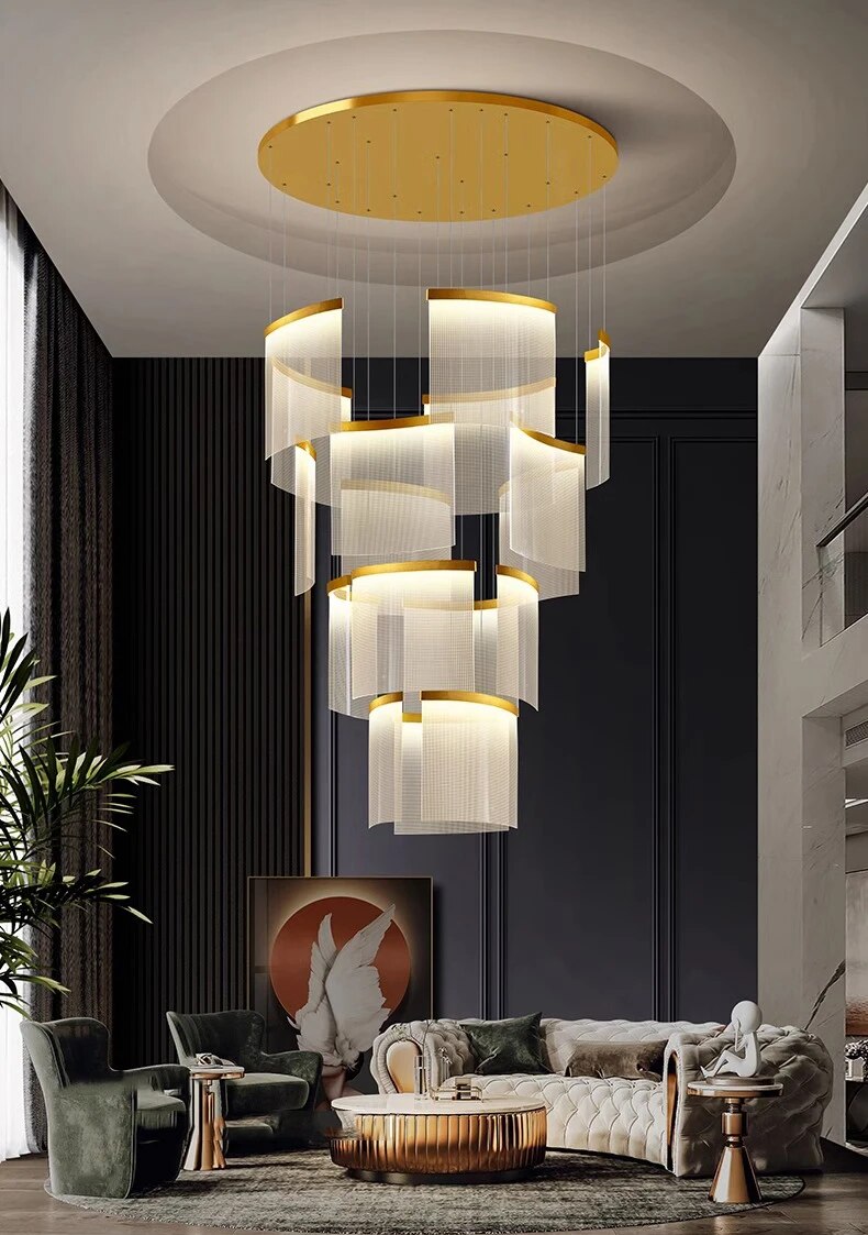 Skyler Nordic Stair Chandelier