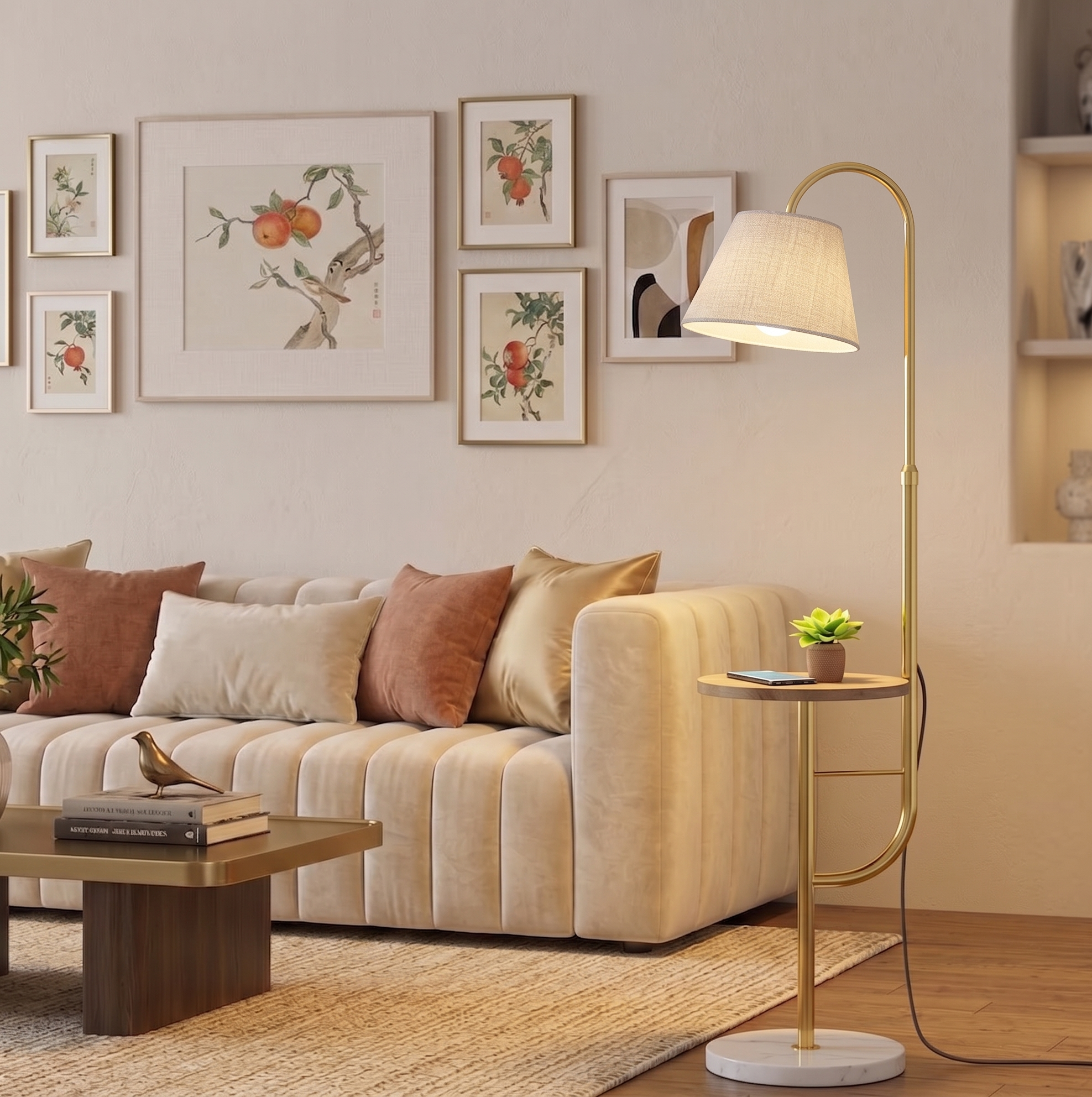 New Dawn (Gold) Floor Lamp