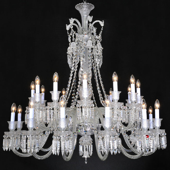 Baccarat's Grace (White, 24 Lights) Chandelier