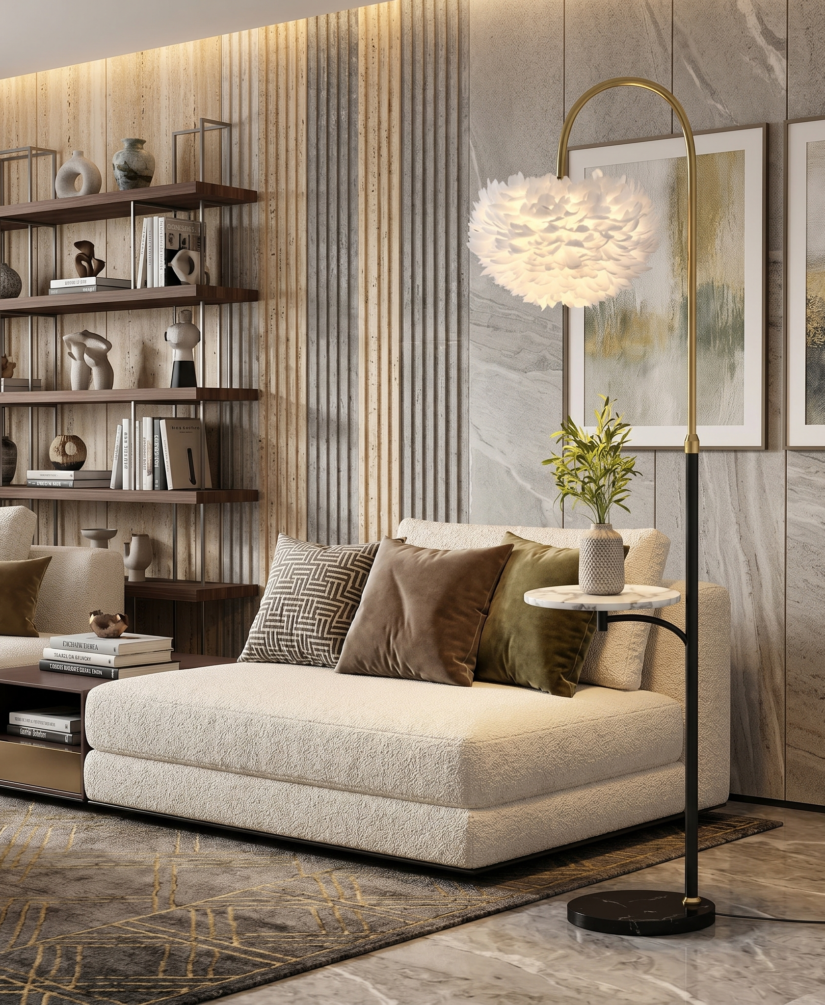 Floating Echo Floor Lamp