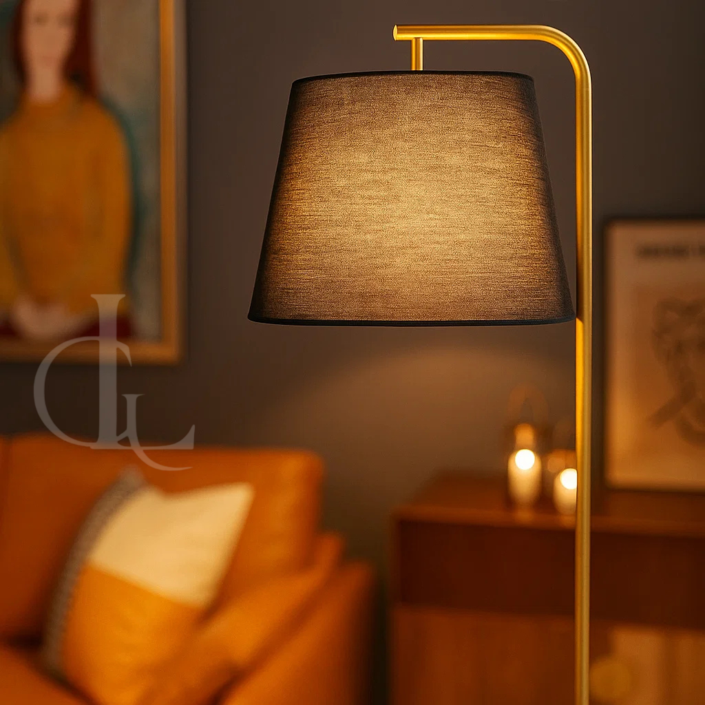 Modern Luxury LED Light Source Floor Lamp
