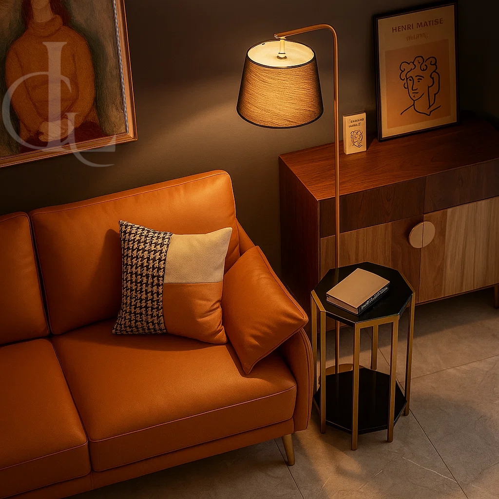 Modern Luxury LED Light Source Floor Lamp