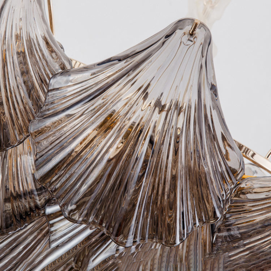 Close-up of a textured surface with wavy patterns