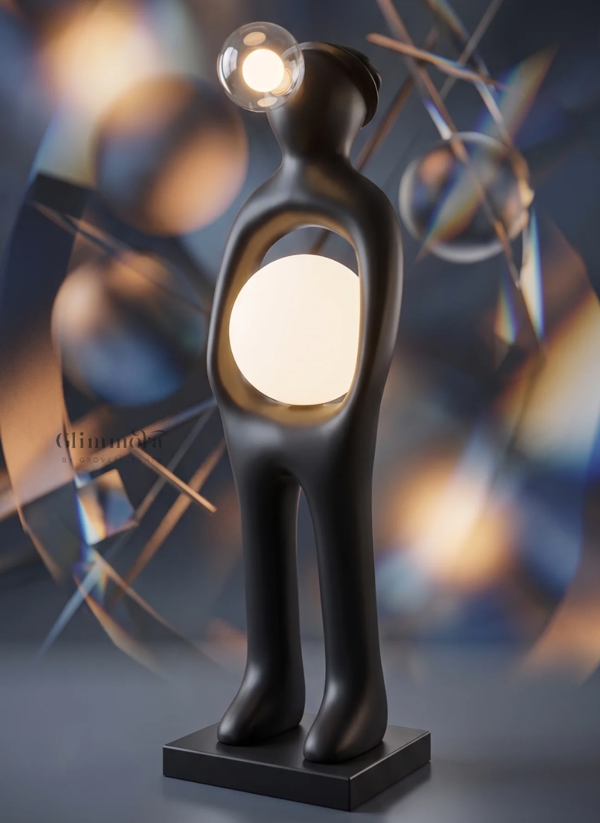Silent Echo Sculptural Floor Lamp