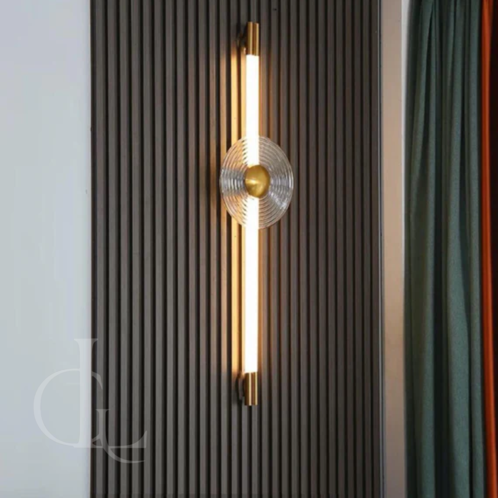 Parallel Poetry (Glass, 800mm) Wall light