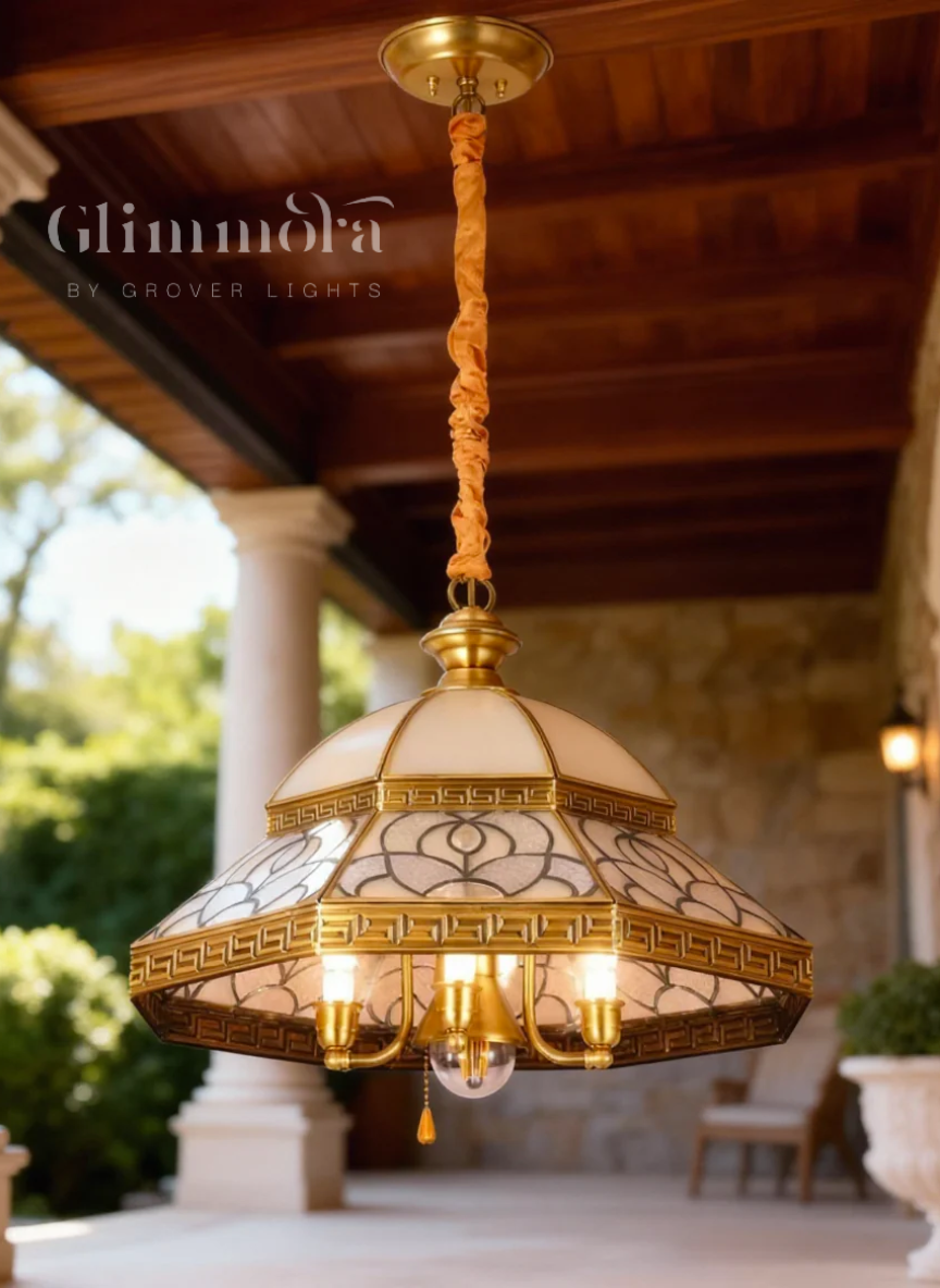 Hush of Evenings (Brass) Chandelier