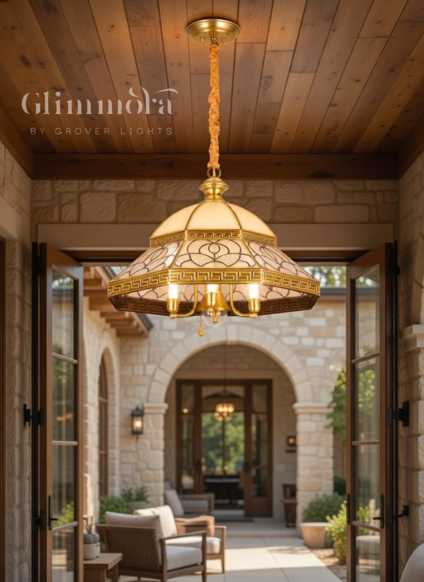 Hush of Evenings (Brass) Chandelier