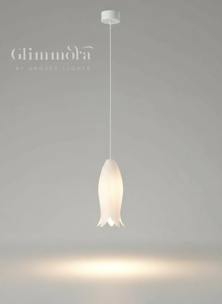 Petal Drop (Ceramic) Hanging Light