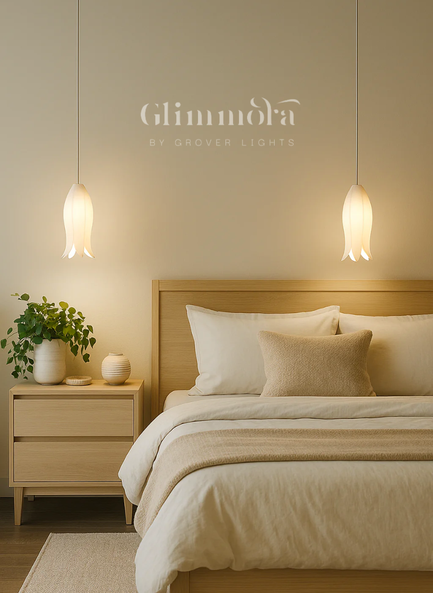 Petal Drop (Ceramic) Hanging Light