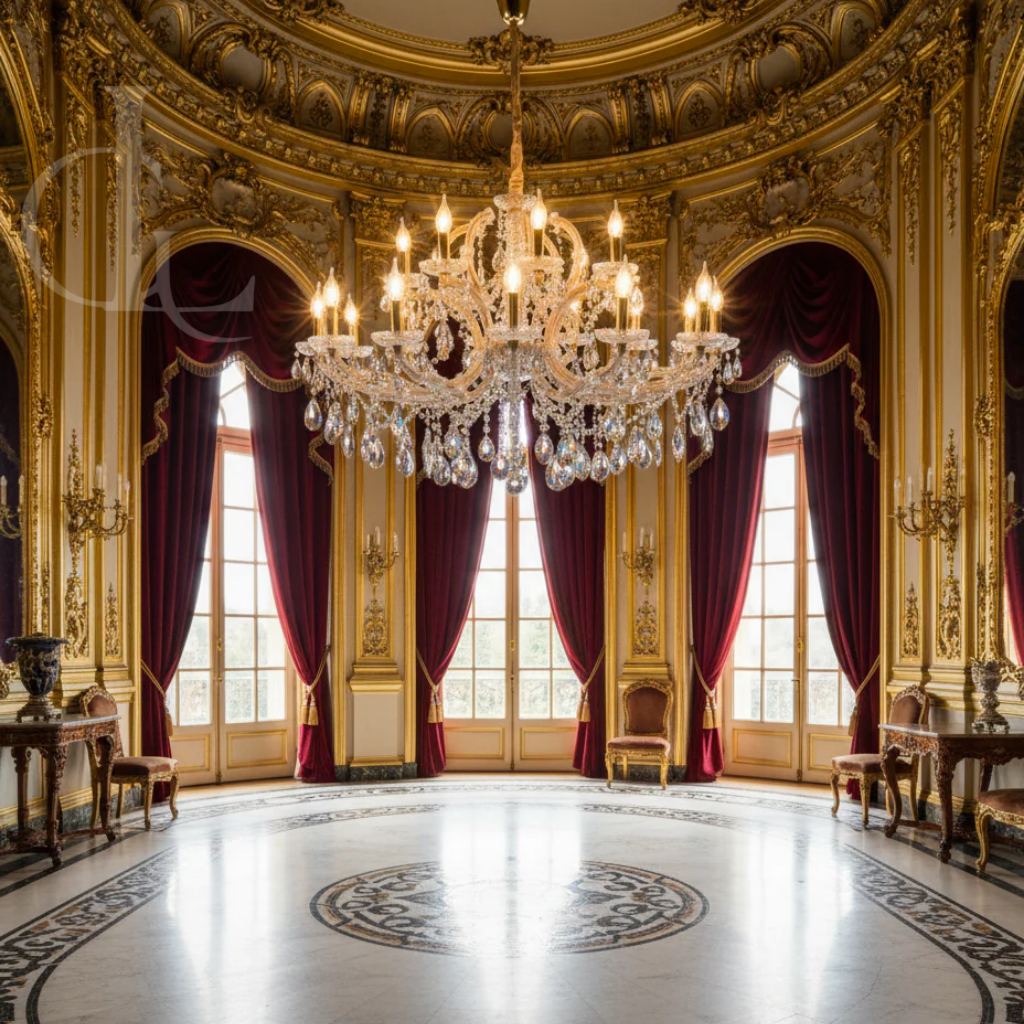 Stanza of Candles (Gold, 24‑Arm)