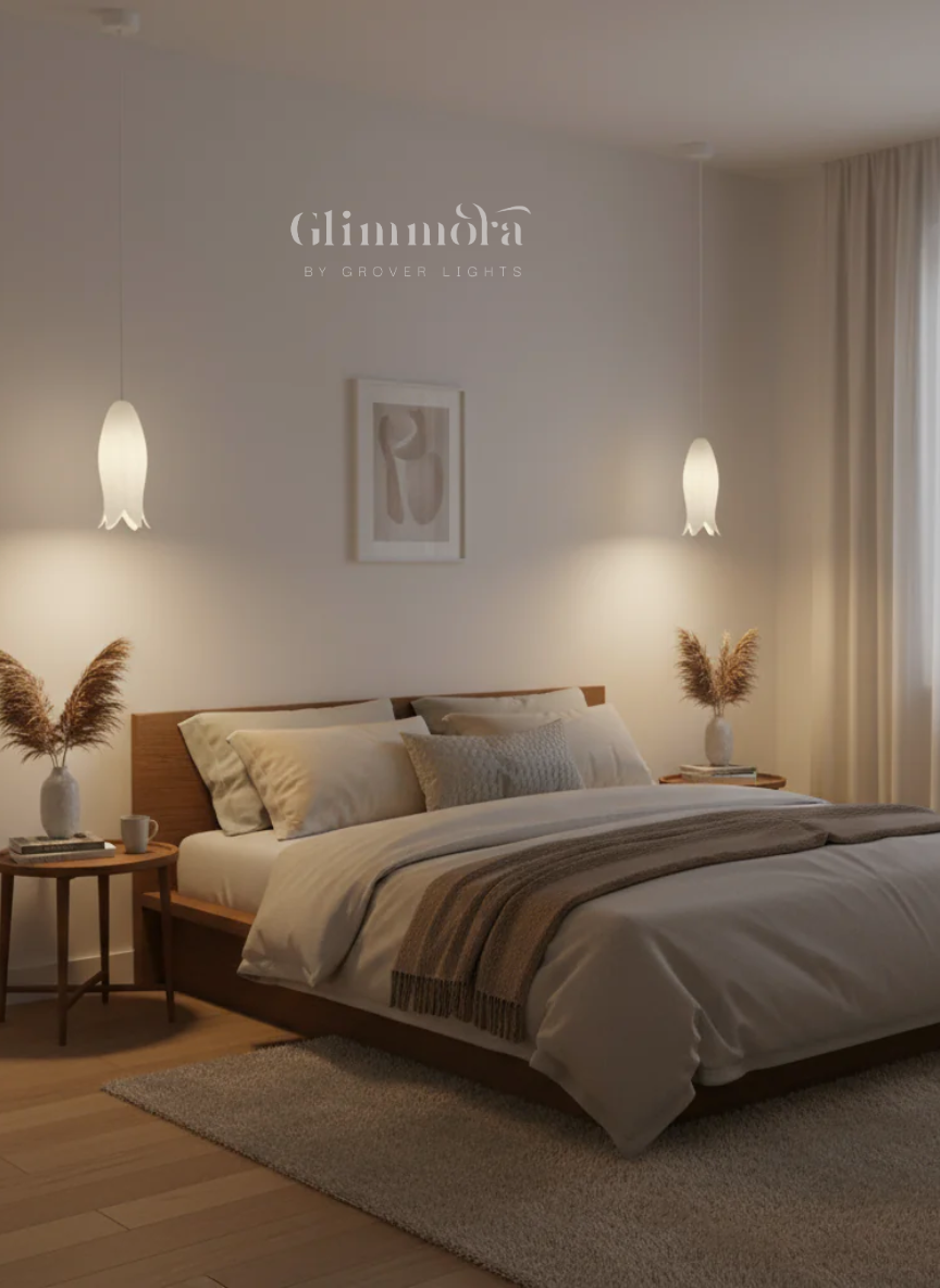 Petal Drop (Ceramic) Hanging Light