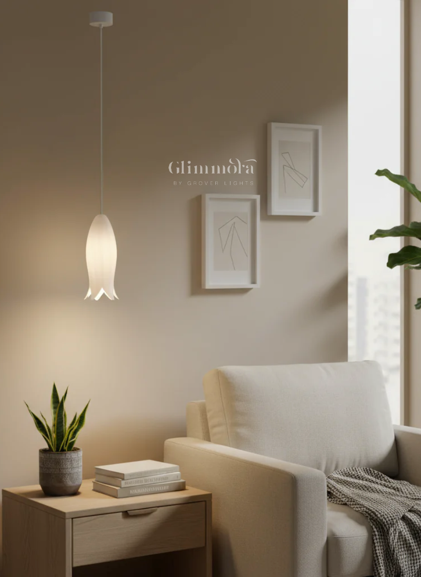 Petal Drop (Ceramic) Hanging Light