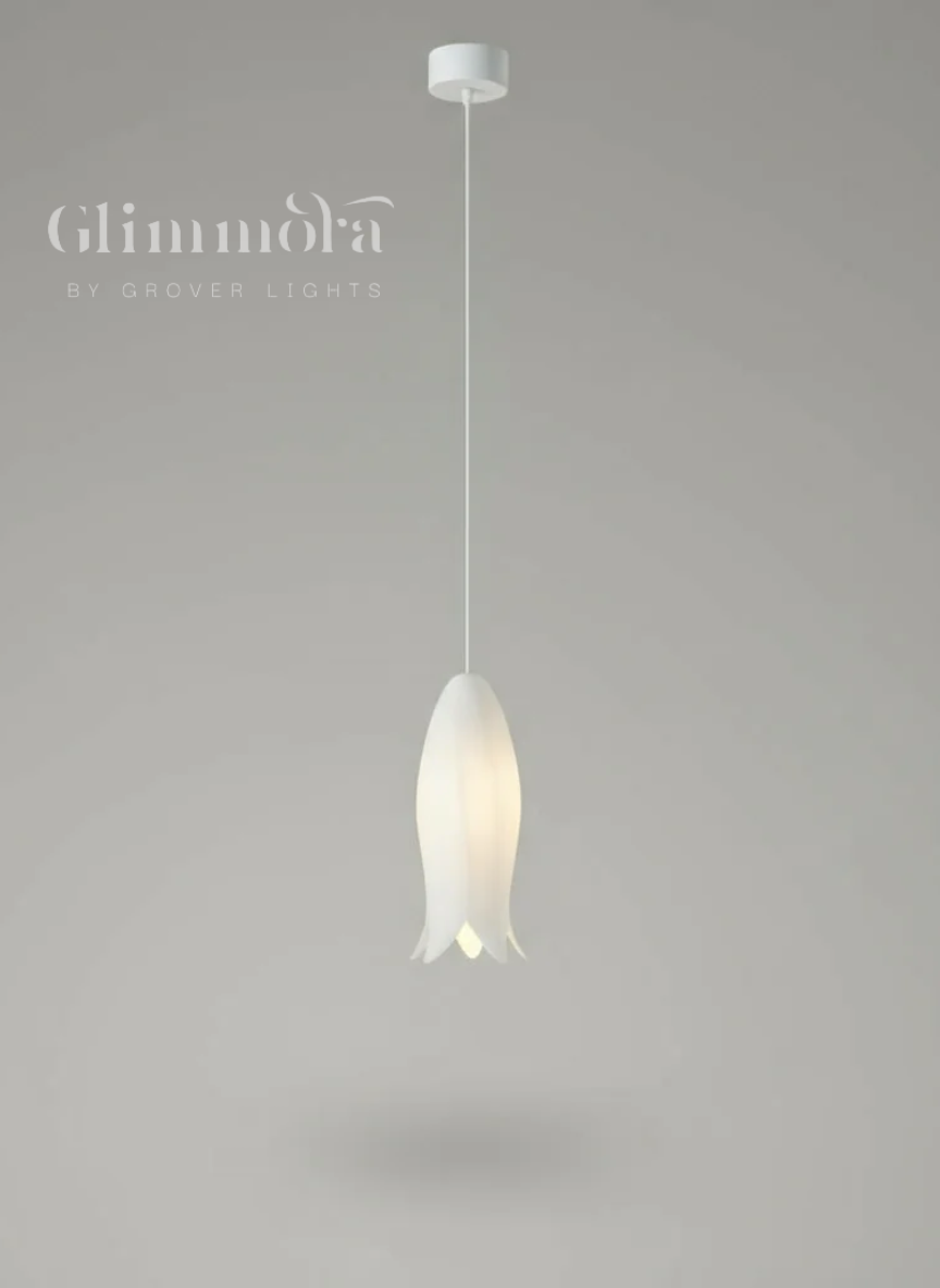 Petal Drop (Ceramic) Hanging Light