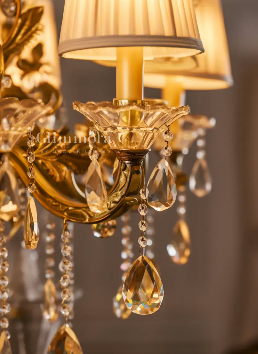 Beneath the Golden Sky Chandelier