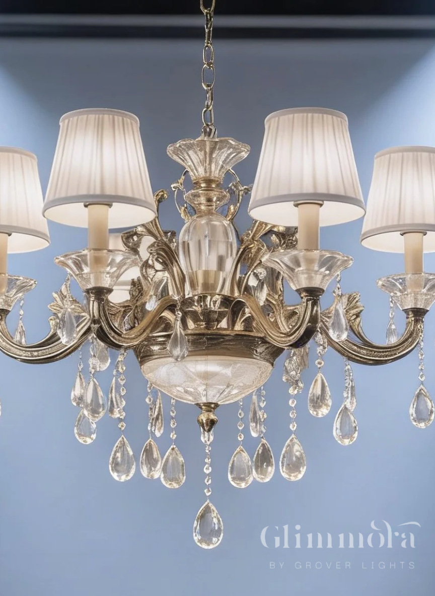 Beneath the Golden Sky Chandelier