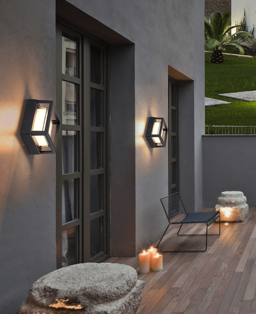 Cubic Veranda Facade Light