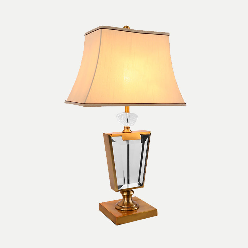 Golden Frame Elegance: Modern Table Lamp
