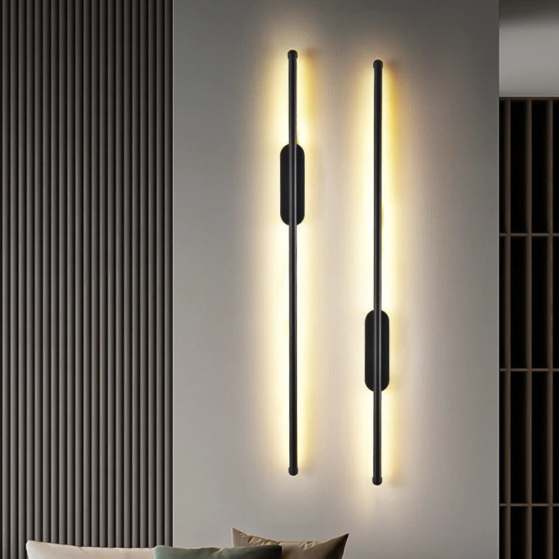 1000 Mm Led Black Long Wall Light