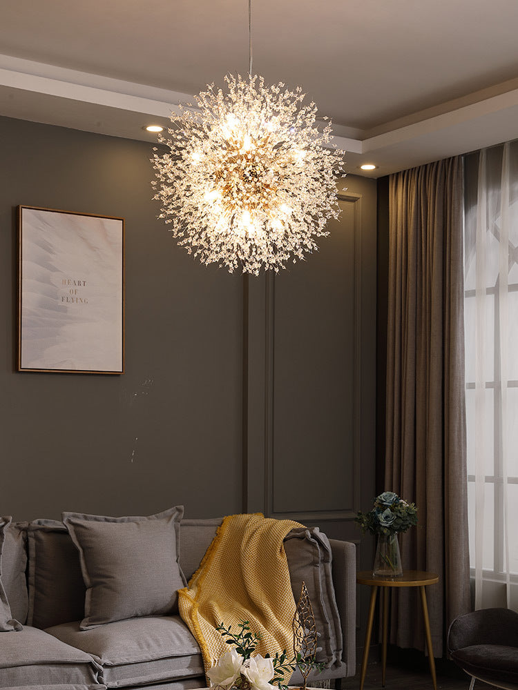 Reach the Stars (Spherical Golden) Chandelier 20 Inches Dia Hanging Light