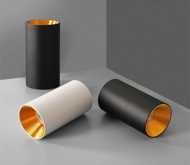 Surface Mounted Cylindrical LED COB Downlight