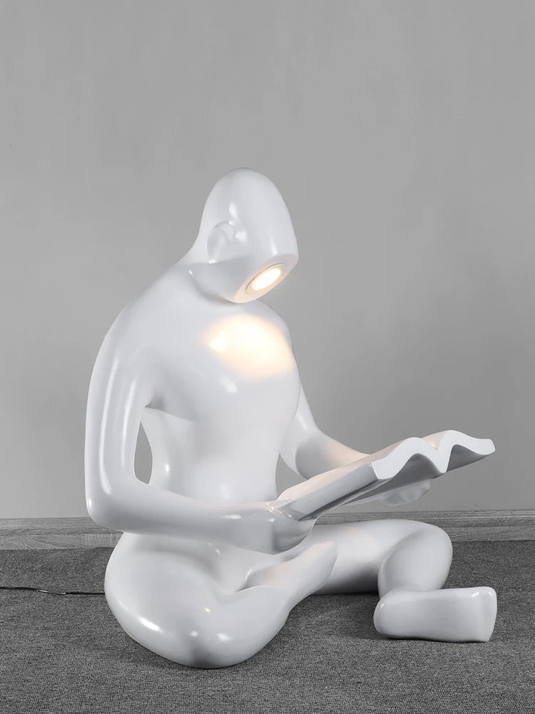 The Bookish Pose: A Reader's Sculpture