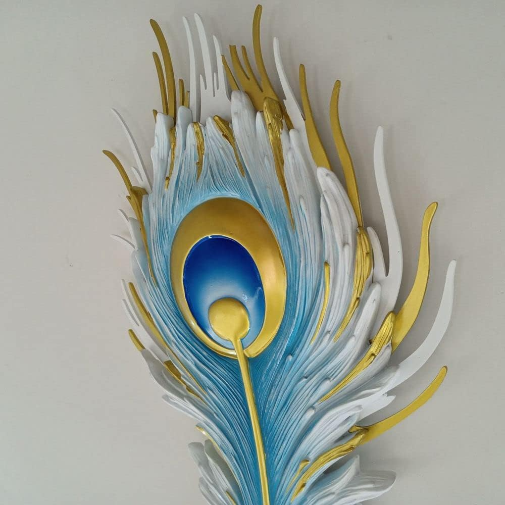 Resin Peacock Modern Wall Light