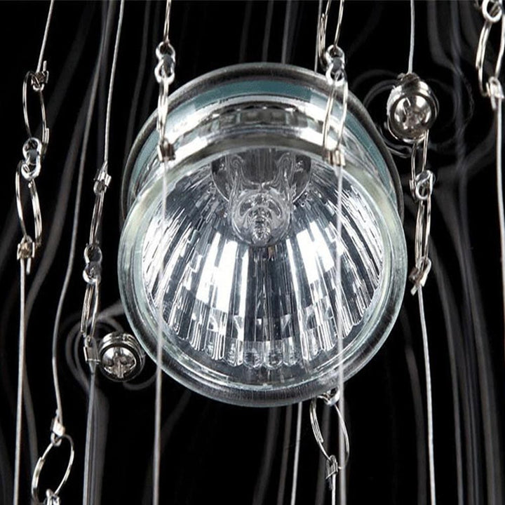 Cosmo Sparkle: Galaxy Crystal Chandelier