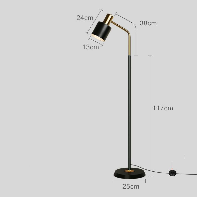 Simple Modern Vertical Floor Lamp