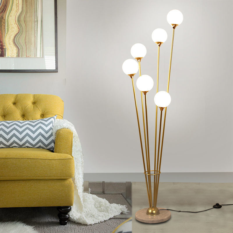 Planetary Serenity Floor Lamp with Multi-Heads