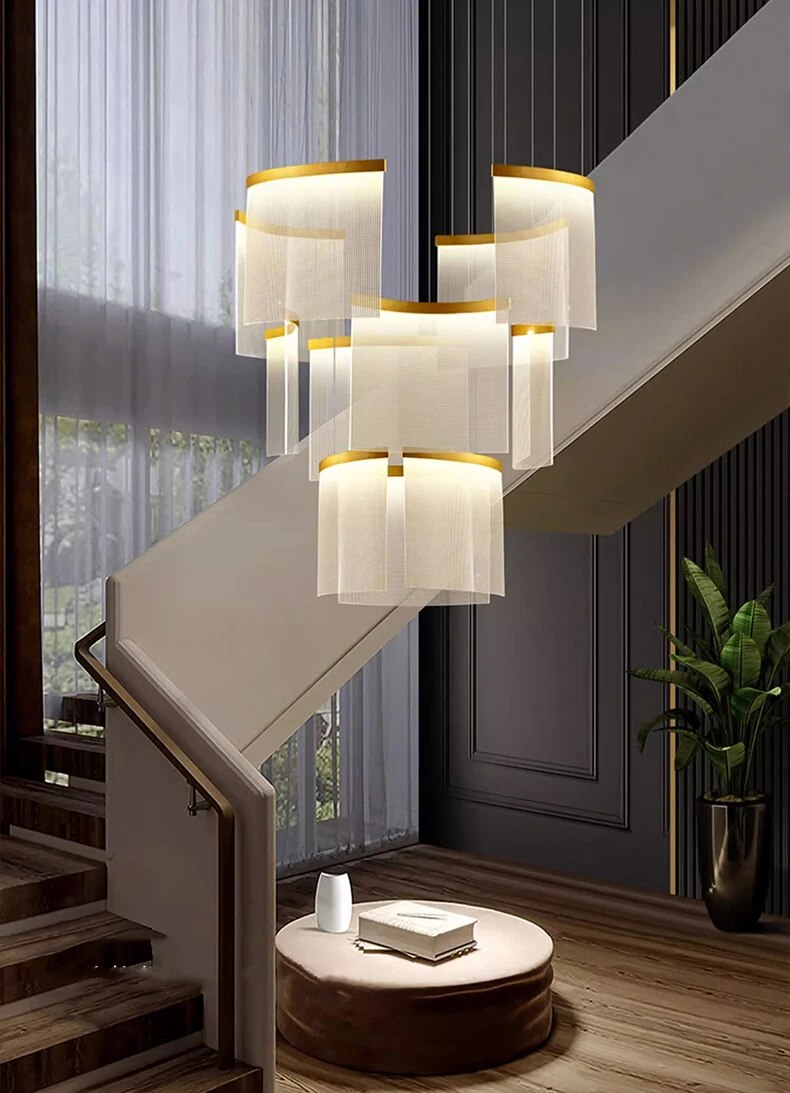 Skyler Nordic Stair Chandelier