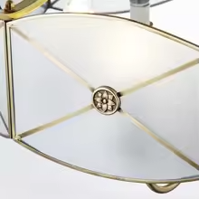 Luxury Pure Copper Chain Dining Room Pendant Light