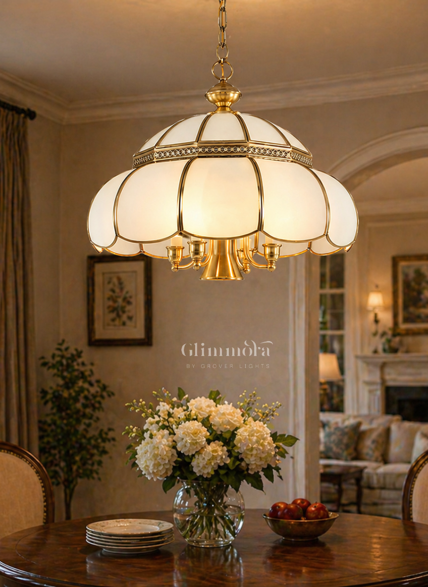Classic Dome Pendant Chandelier