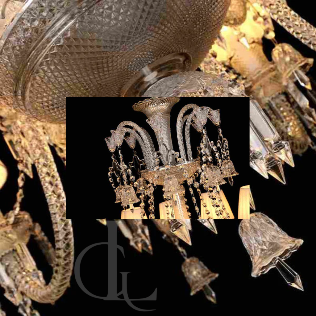 Fantasia Evening (Clear, 6 Lights) Chandelier