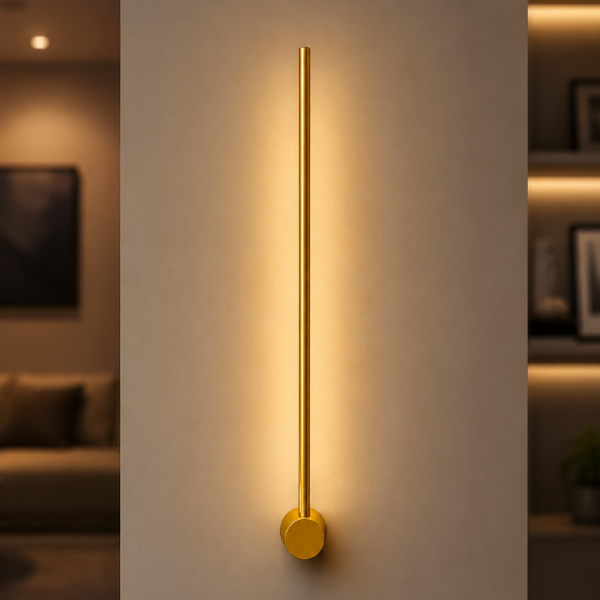 Sleek Long Bar Wall Lamp for Living Room, Bedroom & Hallway