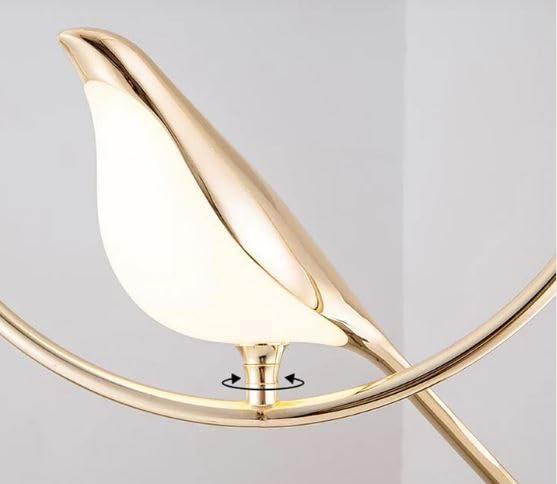 Optimistic Birdie Glow Pendant Lamp With Metal Base