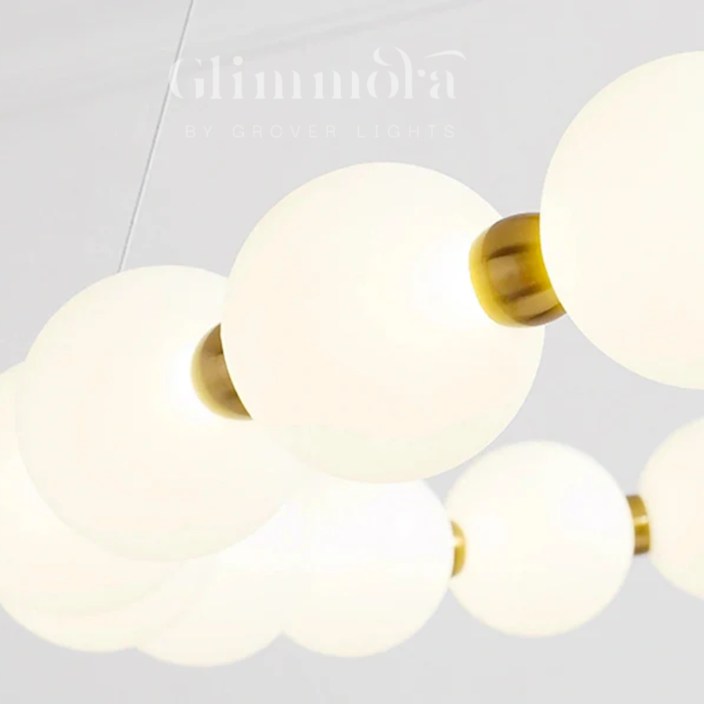 String Of Dreams (Gold, 600 mm) Round Chandelier