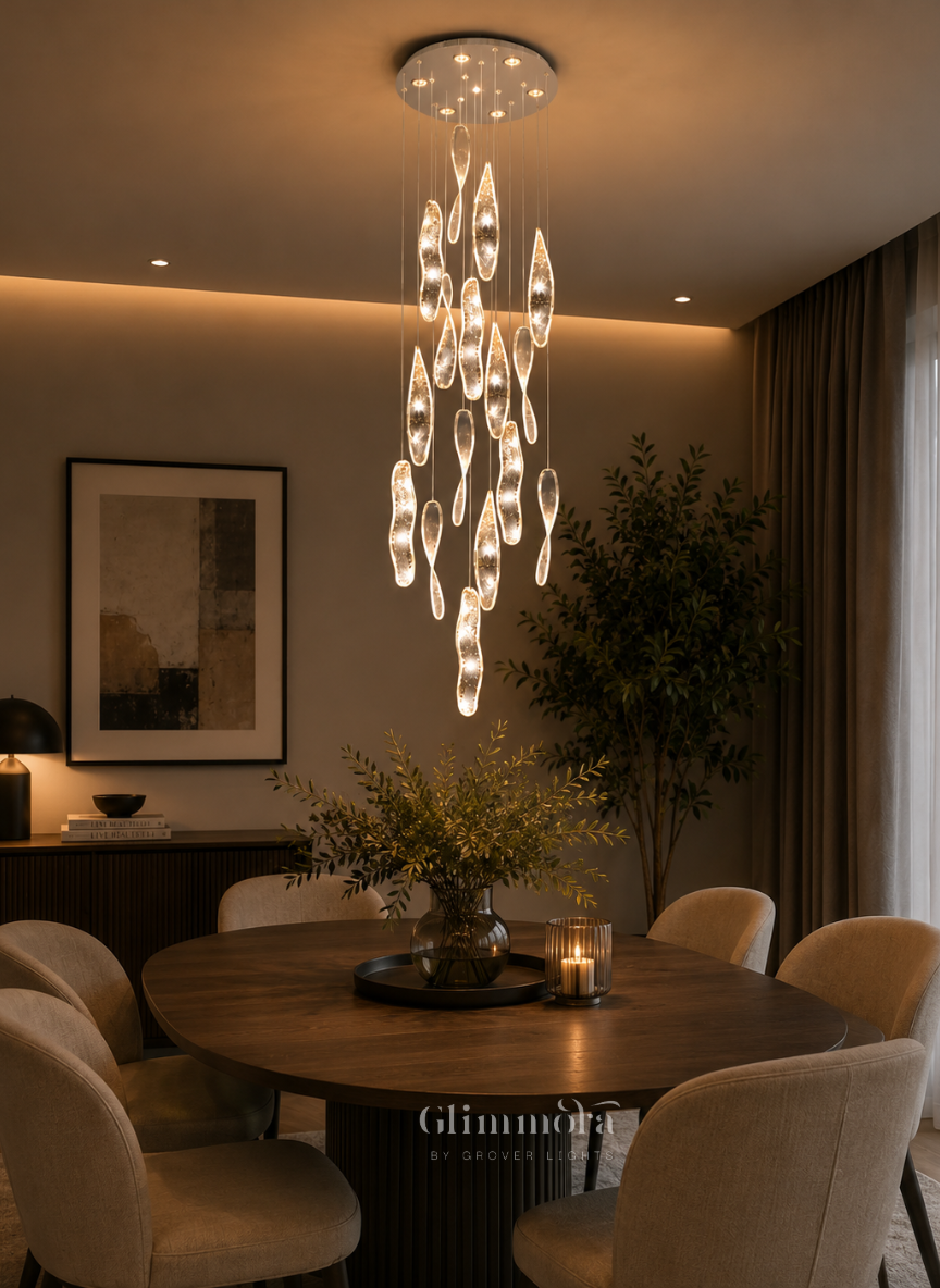 Celestia Raindrop Cascade Chandelier