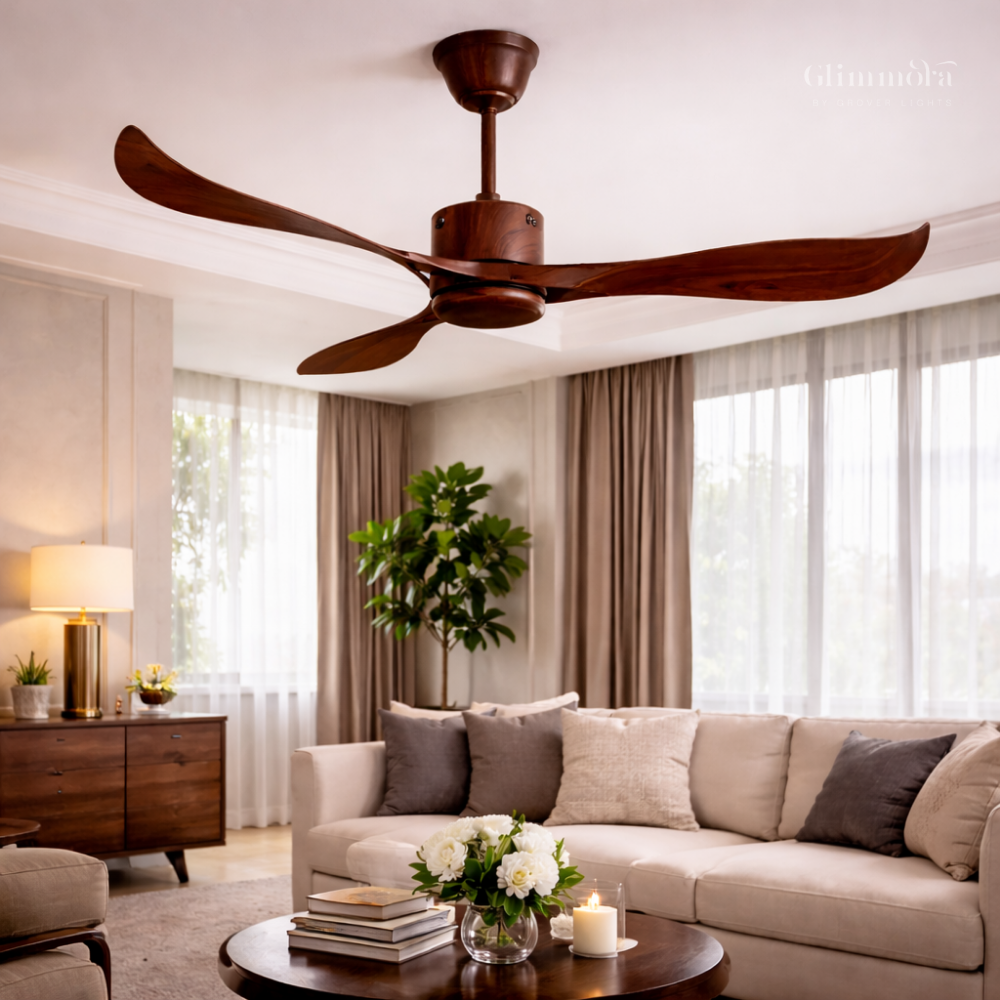 Modern Wooden BLDC Ceiling Fan