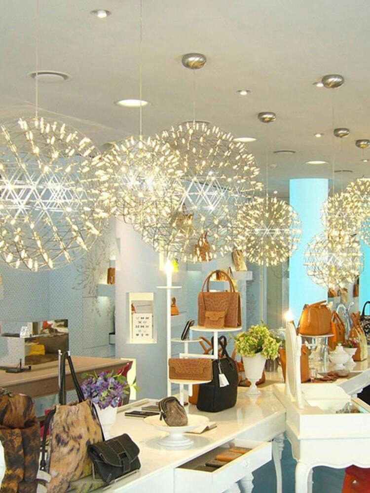 Glowing Sparkle Ball Ceiling Light Chandelier