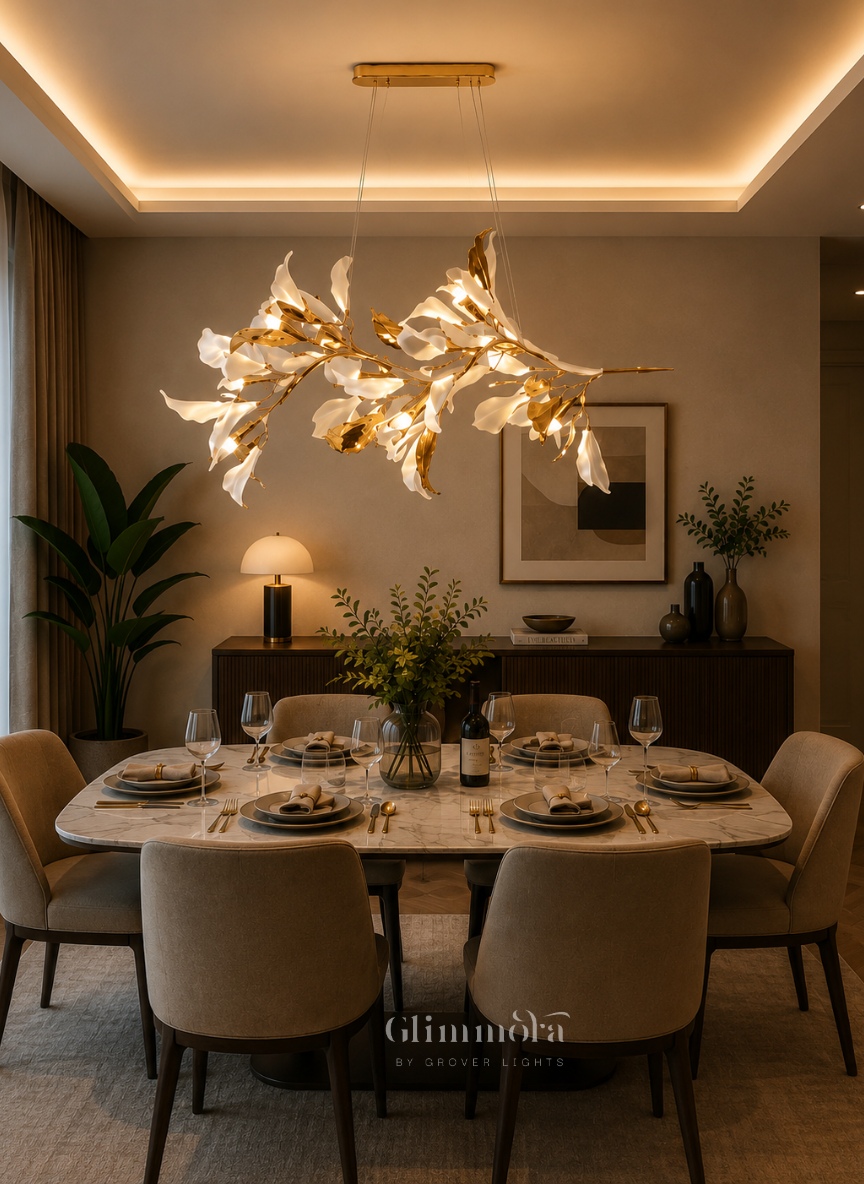 Aurielle Bloom Luxury Chandelier